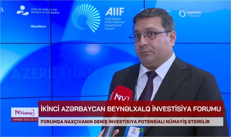 Naxçıvanın investisiya potensialı beynəlxalq forumda<font color=red> - VİDEO</font>