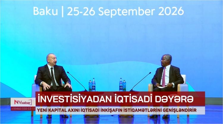 İnvestisiyadan iqtisadi dəyərə<font color=red> - VİDEO</font>