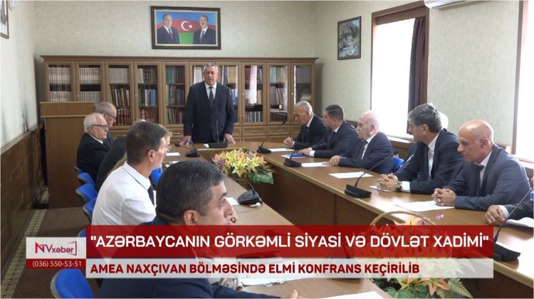 AMEA Naxçıvan Bölməsində elmi konfrans keçirilib<font color=red> - VİDEO</font>