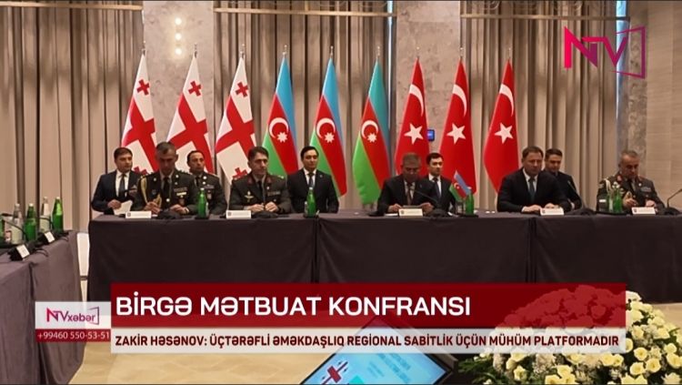 ZAKİR HƏSƏNOV: ÜÇTƏRƏFLİ ƏMƏKDAŞLIQ REGİONAL SABİTLİK ÜÇÜN MÜHÜM PLATFORMADIR<font color=red> - VİDEO</font>