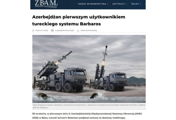 Polşa portalı “ADEX 2026” sərgisindən yazıb