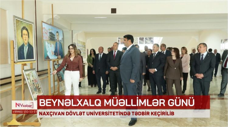 NDU-da Beynəlxalq Müəllimlər Günü qeyd olunub<font color=red> - VİDEO</font>