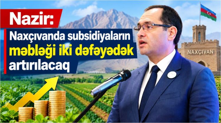Nazir: Naxçıvanda subsidiyaların məbləği iki dəfəyədək artırılacaq<font color=red> - VİDEO</font>