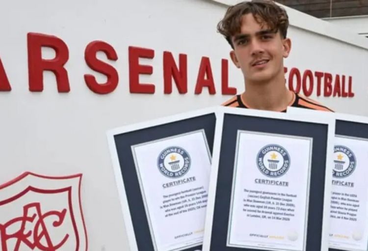 “Arsenal”ın futbolçusu 3 göstərici üzrə Ginnesin Rekordlar Kitabına düşüb
