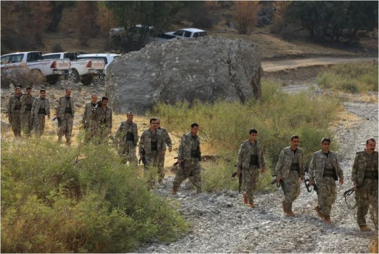 PKK İraqın şimalındakı 4 sığınacaq məntəqəsini boşaldıb