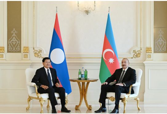 Azərbaycan və Laos prezidentləri mətbuata bəyanatlarla çıxış ediblər<font color='red'> - YENİLƏNİB</font>