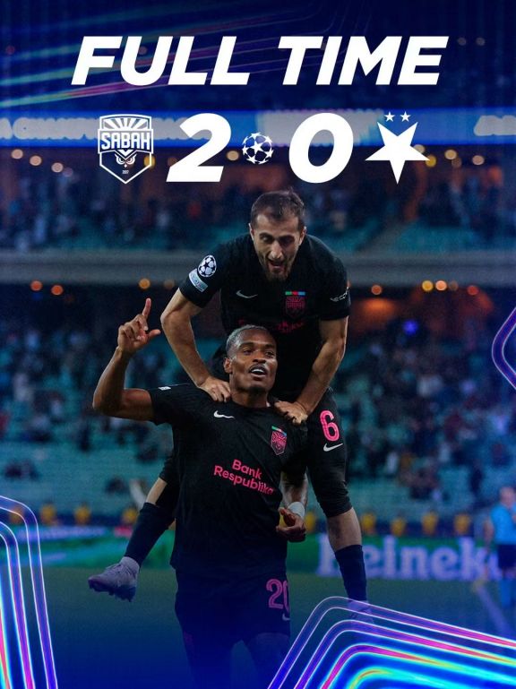 "Sabah" UEFA Çempionlar Liqasının əsas mərhələsində ilk qələbəsini qazanıb