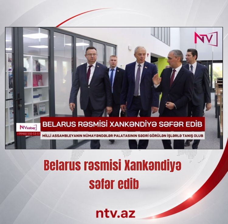 Belarus rəsmisi Xankəndiyə səfər edib<font color=red> - VİDEO</font>