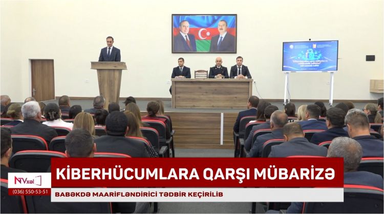 Babəkdə maarifləndirici tədbir keçirilib<font color=red> - VİDEO</font>