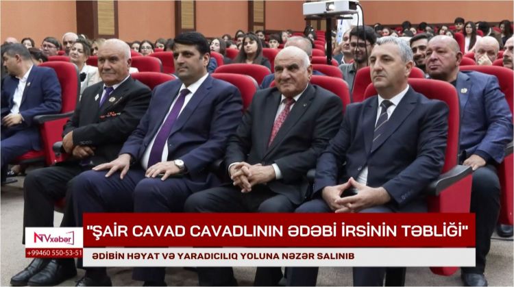 Şair Cavad Cavadlının həyat və yaradıcılıq yoluna nəzər salınıb<font color=red> - VİDEO</font>