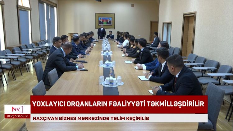 Naxçıvan Biznes Mərkəzində təlim keçirilib<font color=red> - VİDEO</font>
