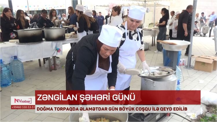 Zəngilan Şəhərində ilk dəfə Plov Festivalı keçirilib<font color=red> - VİDEO</font>