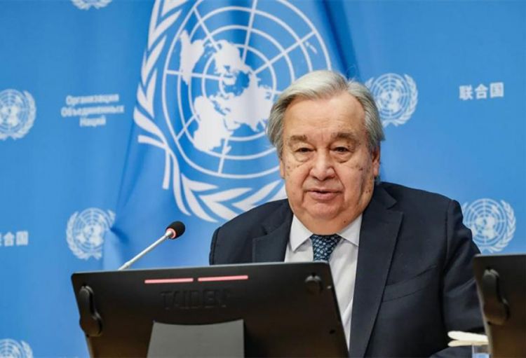 Antonio Quterreş: Dünyada ərzaq, yanacaq və digər zəruri məhsulların qiymətləri ilə bağlı gərginlik artır