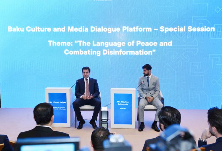 Hikmət Hacıyev: Ümumdünya Mədəniyyətlərarası Dialoq Forumu daha geniş müzakirə üçün növbəti platforma rolunu oynayacaq