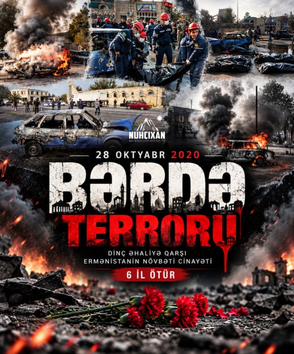 Ermənistanın Bərdədə törətdiyi terrordan 6 il ötür