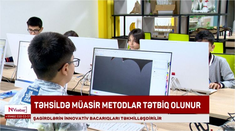Naxçıvanda şagirdlərin innovativ bacarıqları inkişaf etdirilir<font color=red> - VİDEO</font>
